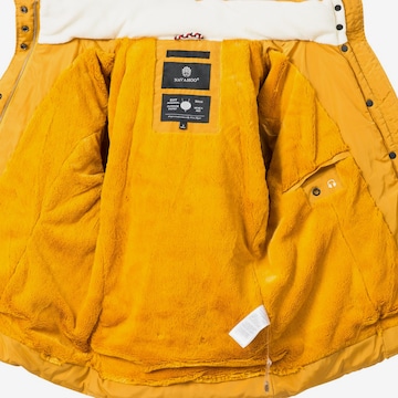 NAVAHOO Winter Jacket 'Miamor' in Yellow
