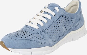 Sneaker bassa 'Sukie' di GEOX in blu: frontale