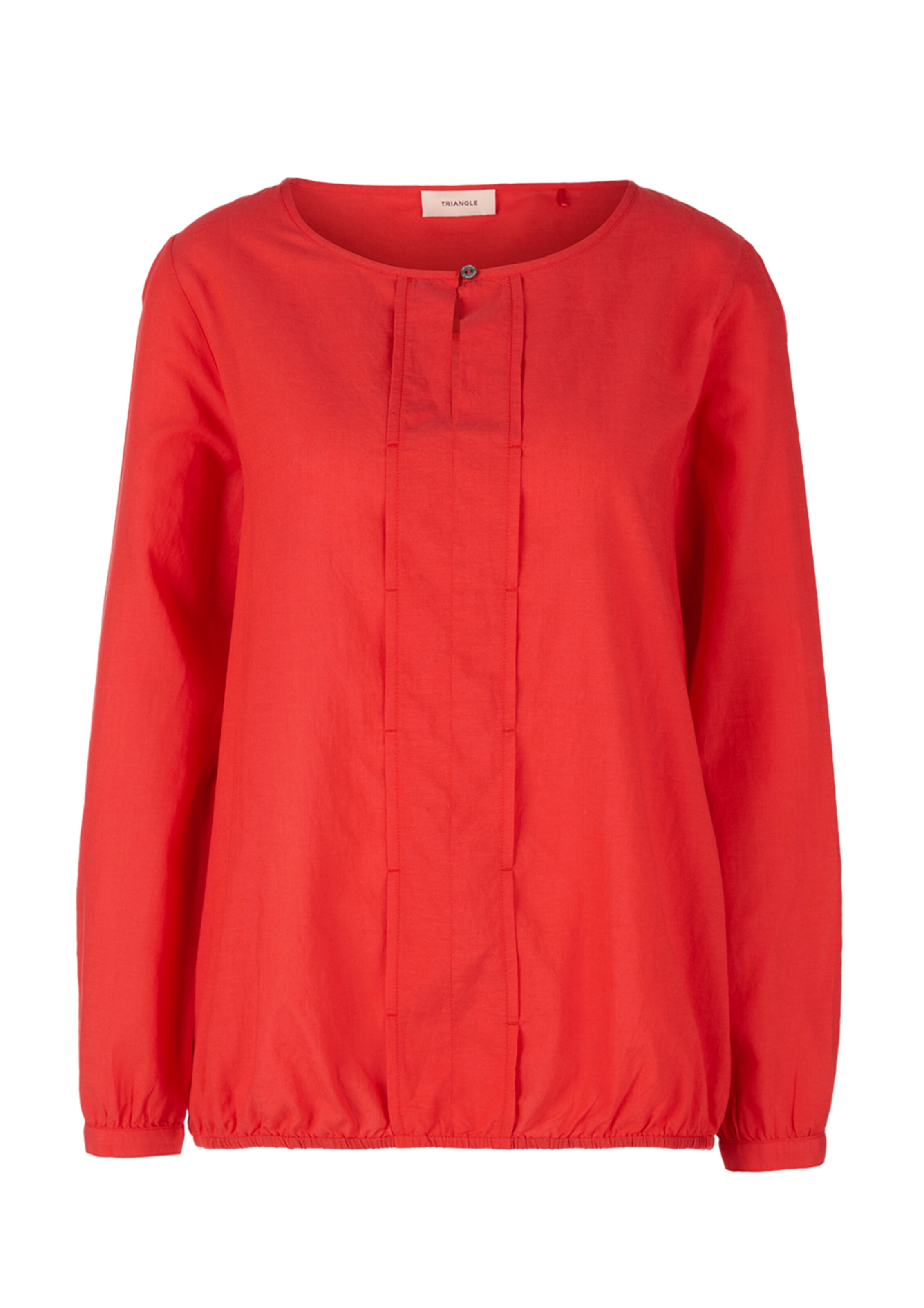 TRIANGLE - Bluse in hellrot