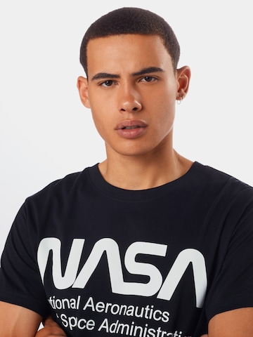 Mister Tee Póló 'NASA' - fekete