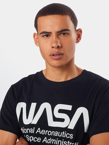 melns Mister Tee T-Krekls 'NASA'