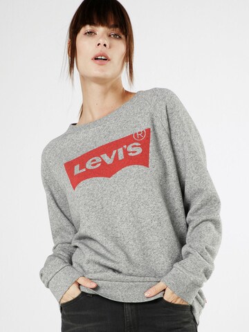 LEVI'S Sweatshirt 'RELAXED GRAPHIC CREW' in Grau: predná strana