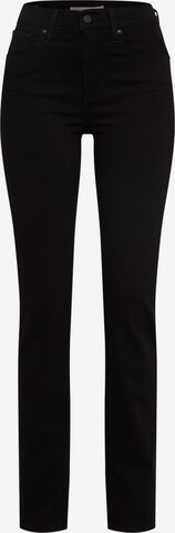 LEVI'S ® Regular Jeans '724™ High Rise Straight Performance Cool' in Schwarz: predná strana