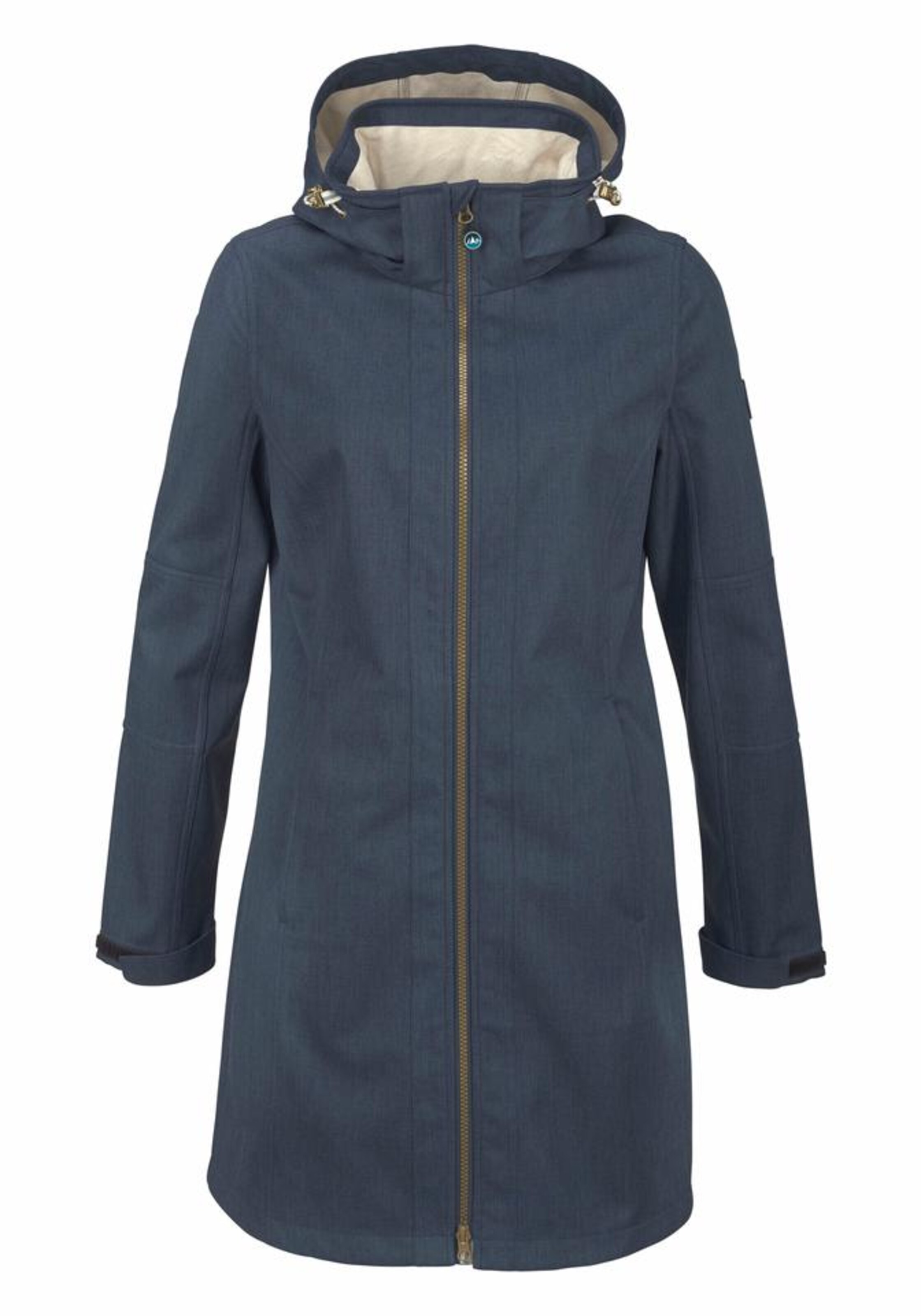 POLARINO - Softshellmantel in marine