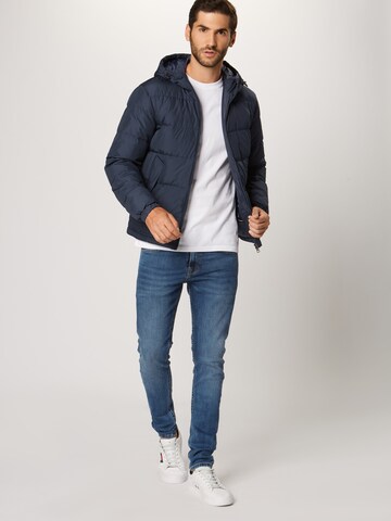 TOMMY HILFIGER Winterjas in Blauw