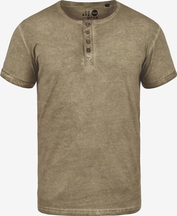 !Solid Rundhalsshirt 'Tihn' in Beige: predná strana