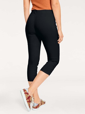 heine Skinny Caprihose in Schwarz: zadná strana