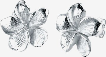 ELLI Earrings 'Frangipani Blüte' in Silver