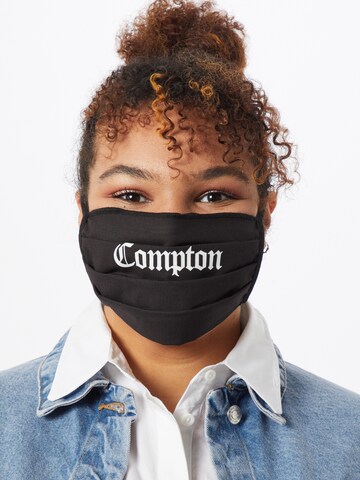 Foulard 'Compton' Mister Tee en noir : devant