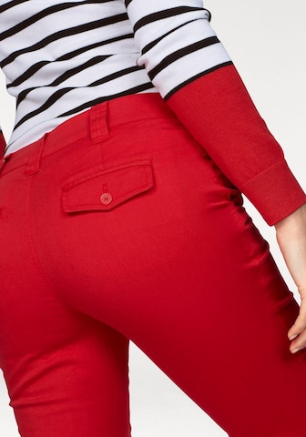 AJC Regular Chinohose in Rot