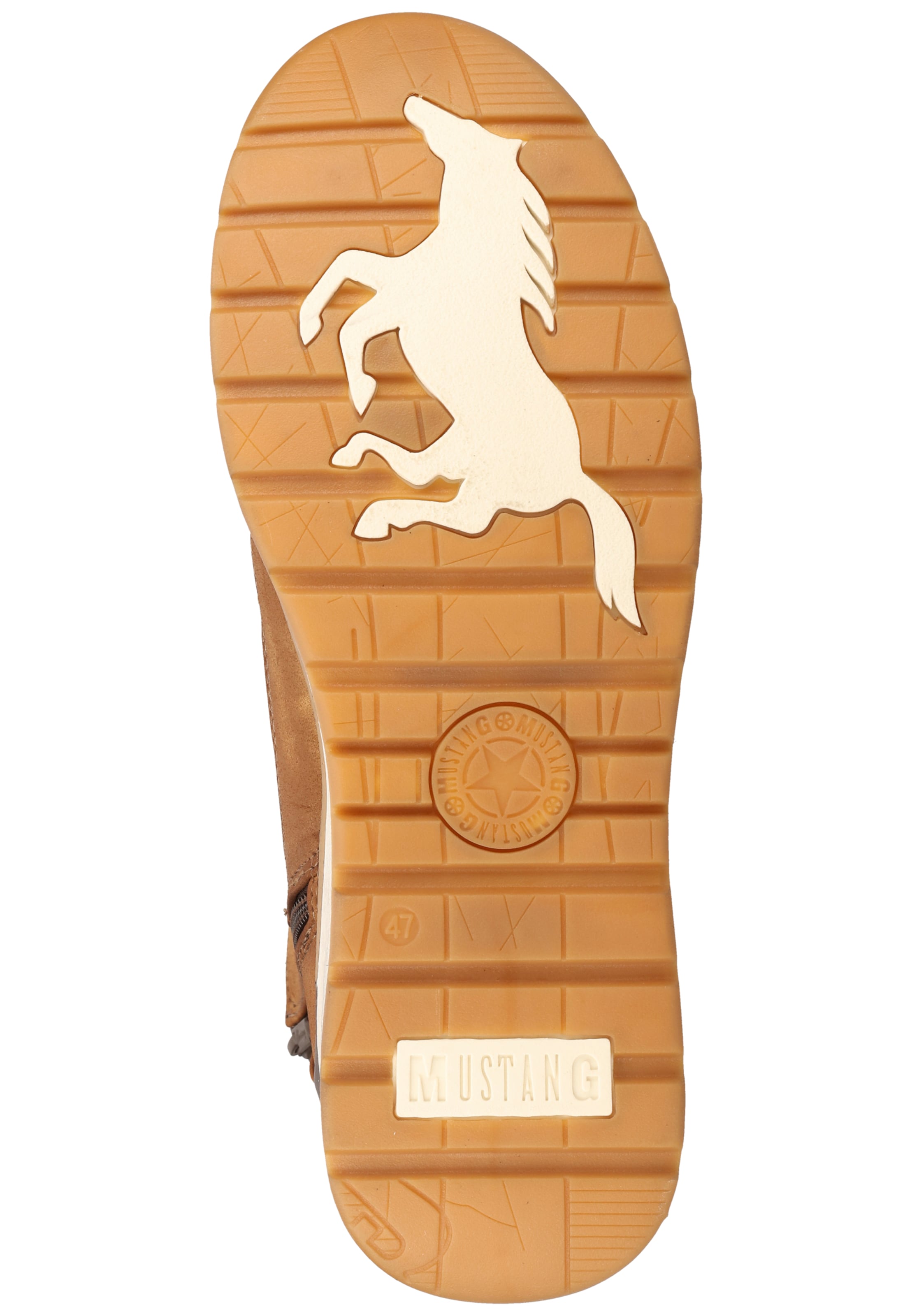 MUSTANG Stiefelette in Braun