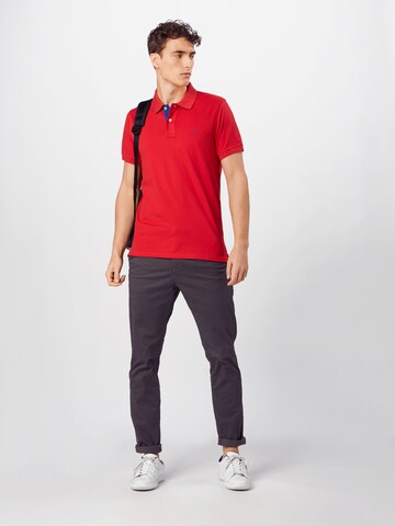 Regular fit Tricou de la GANT pe roșu