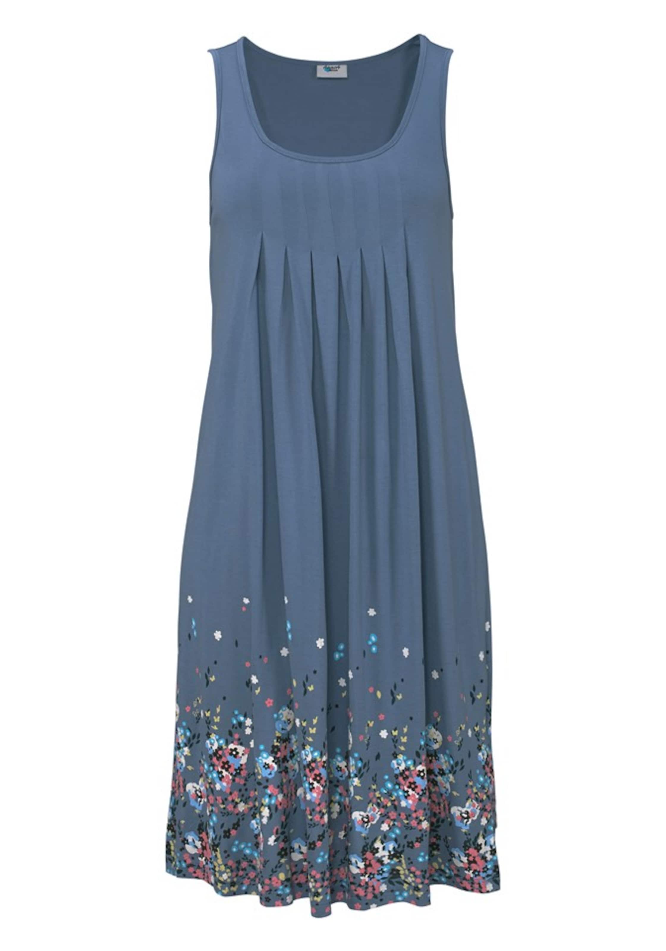 BEACH TIME Beach Dress in Blue: front