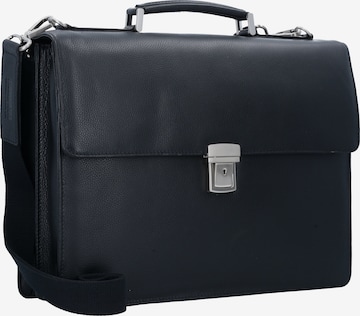 LEONHARD HEYDEN Document Bag 'Berlin' in Black