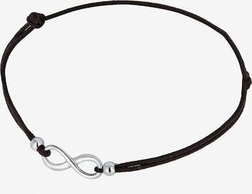 ELLI Armband 'Infinity' in Zwart