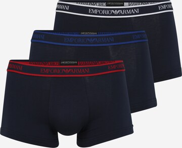 Emporio Armani Regular Boxer shorts in Blue: front