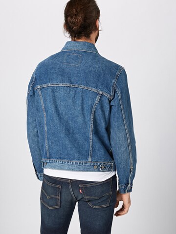 LEVI'S ® Prechodná bunda 'Patch Pocket Trucker Jacket' - Modrá