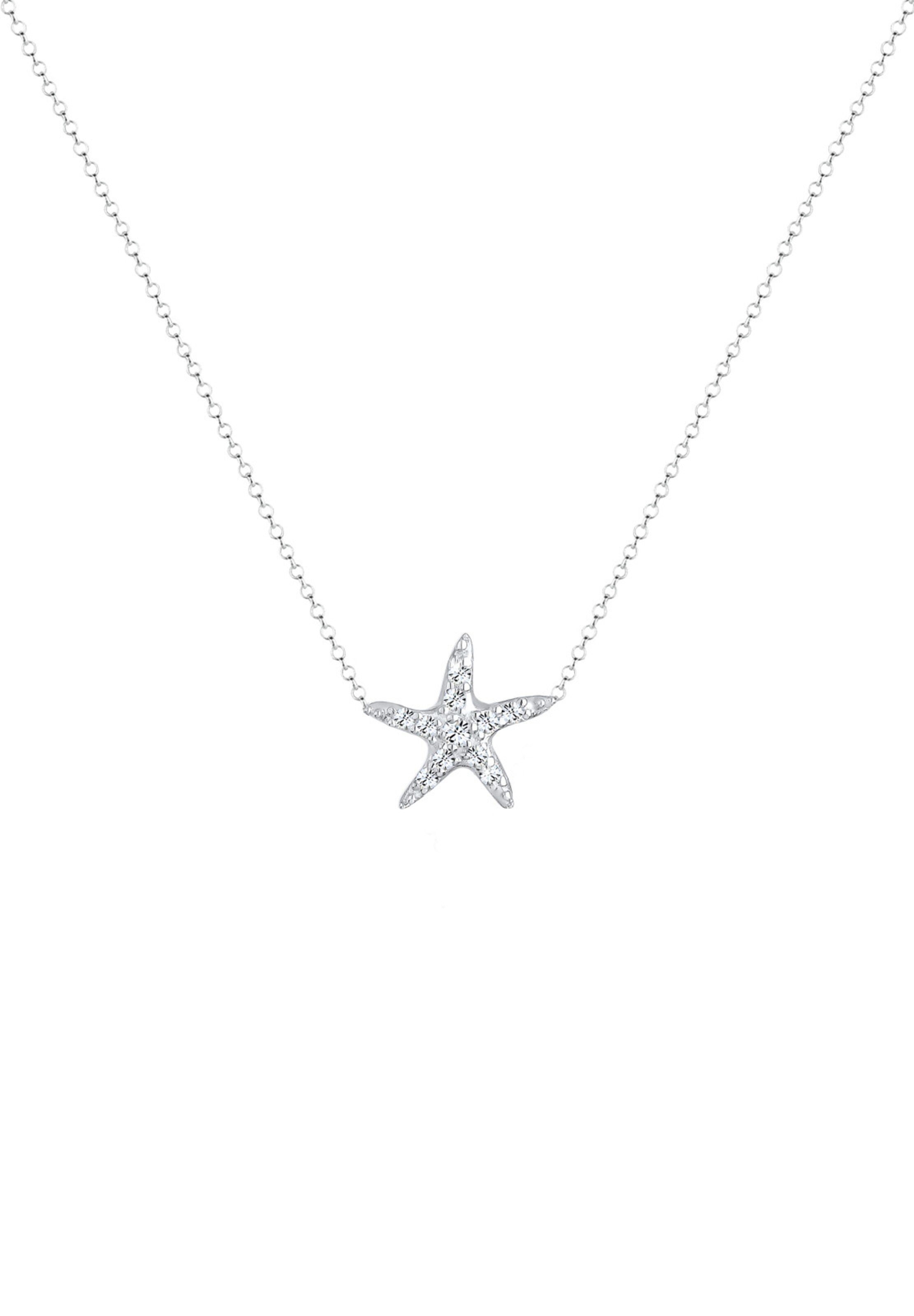 ELLI Kette 'Seestern' in Silber