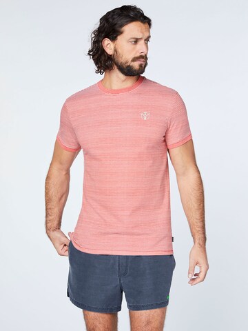 CHIEMSEE Regular fit Performance shirt in Red: front