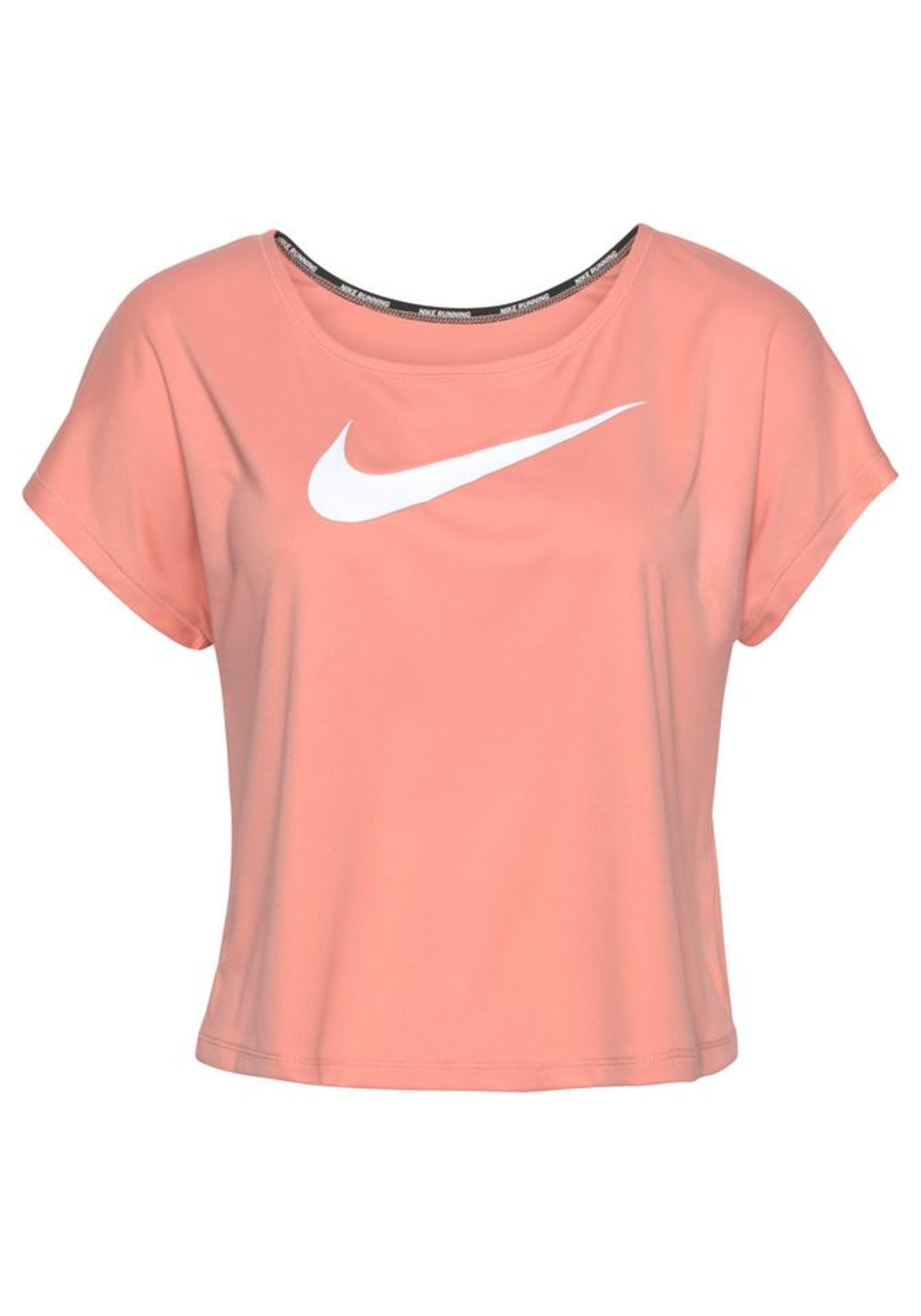 NIKE - Functioneel shirt 'SWOOSH RUN' in de kleur Rosa