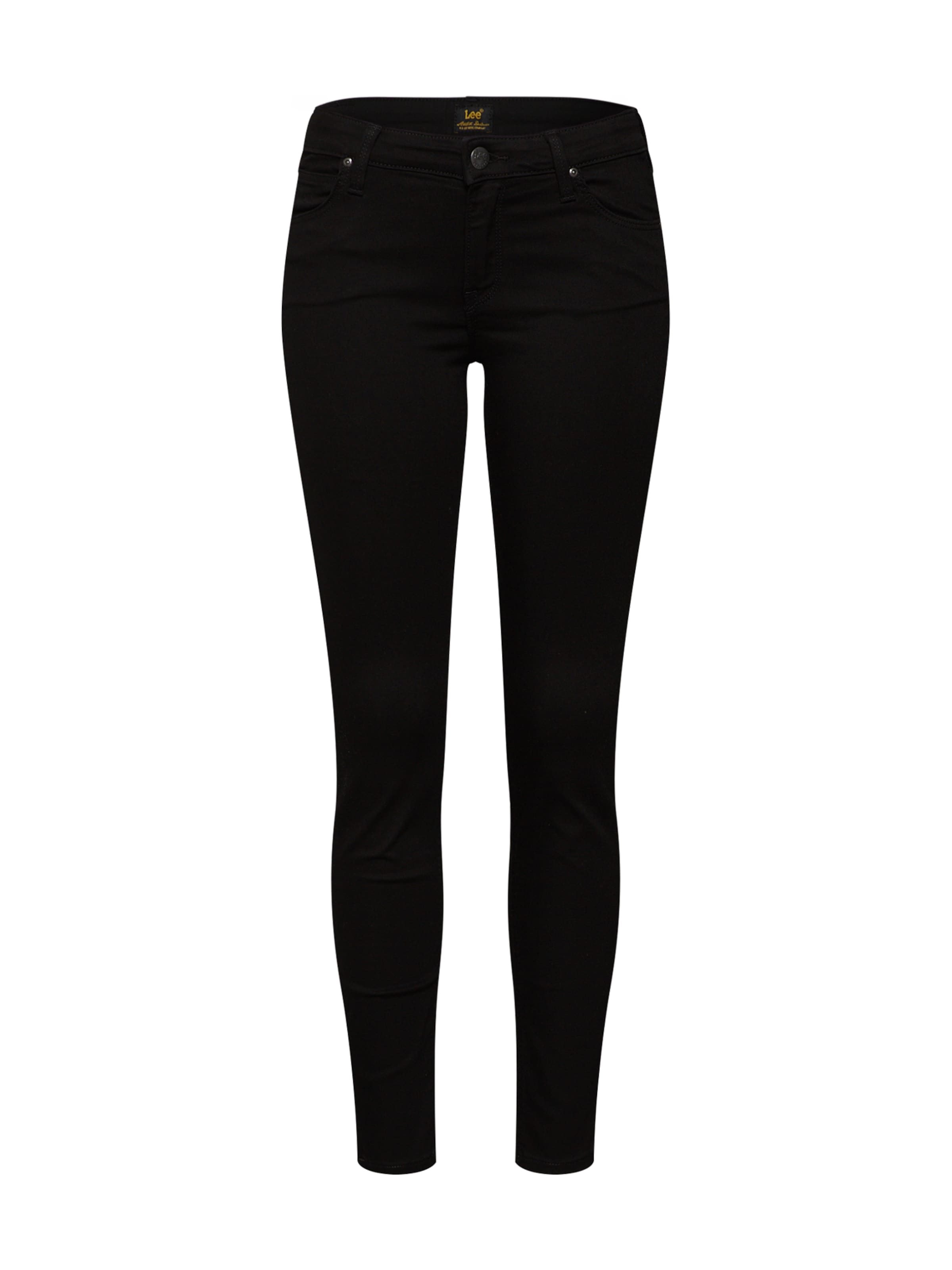 Lee - Skinny Vaquero 'SCARLETT' en negro: frente