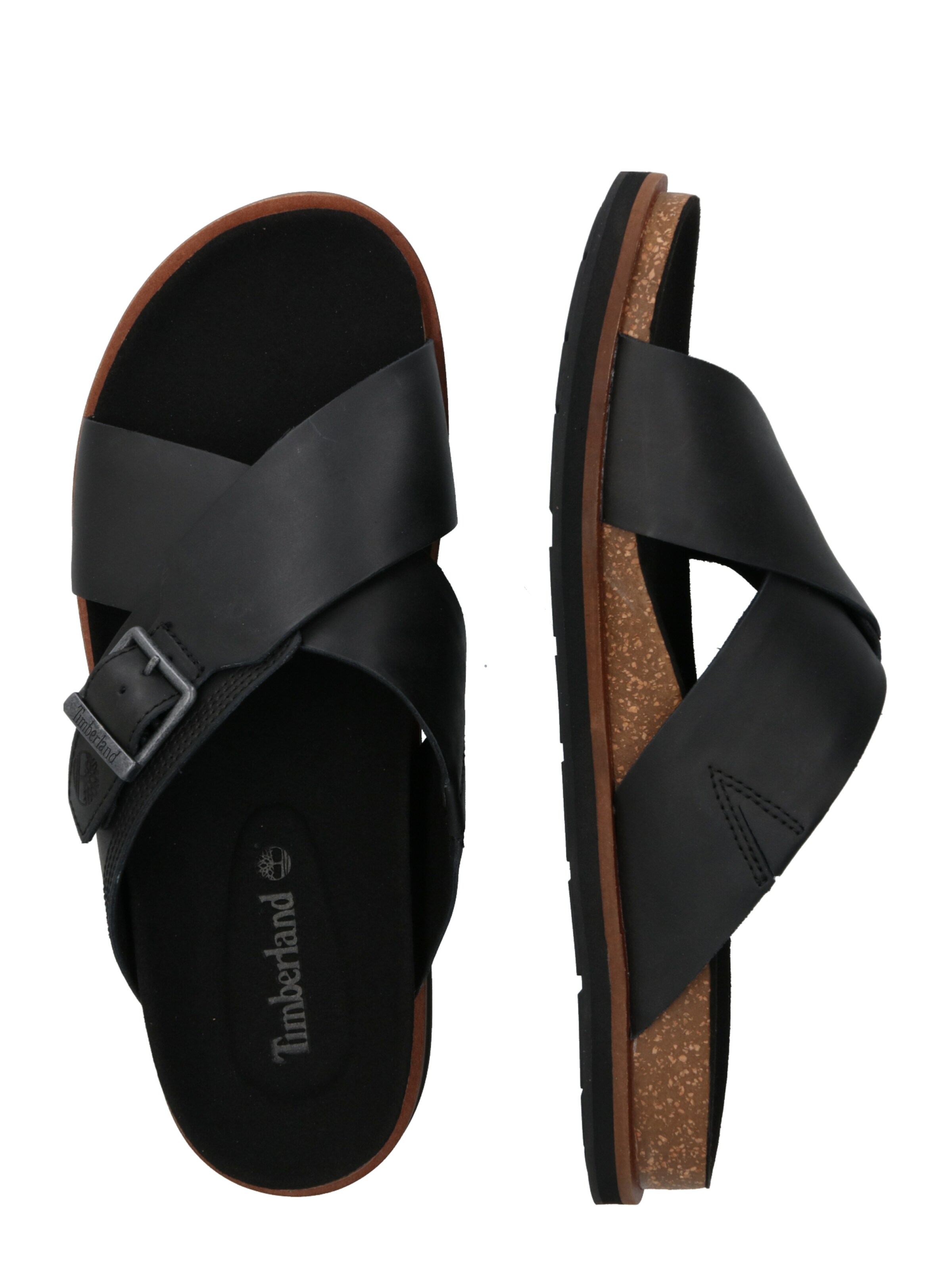 TIMBERLAND Pantolette in Schwarz