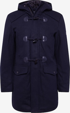 INDICODE JEANS Dufflecoat 'Liam Solid' in Blau: predná strana