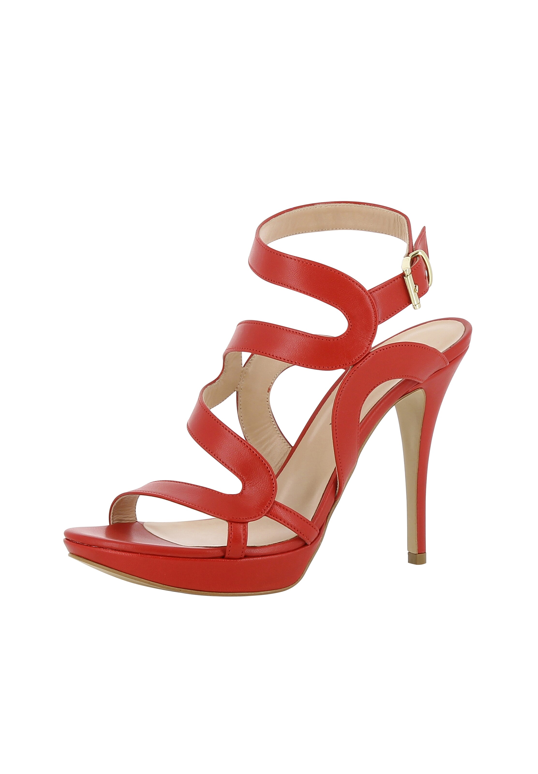 EVITA Sandalette 'Valeria' in Rot: Vorderseite