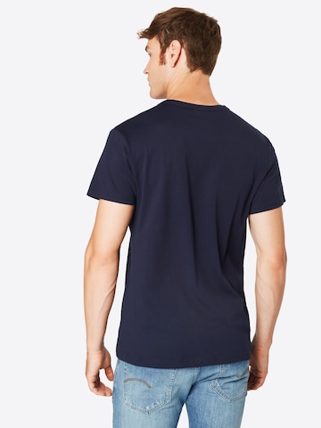 G-Star RAW - Camisa 'Holorn' em azul: atrás