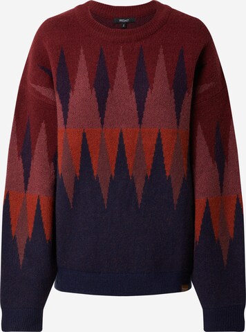 Iriedaily Sweater 'Fady' in Red: front