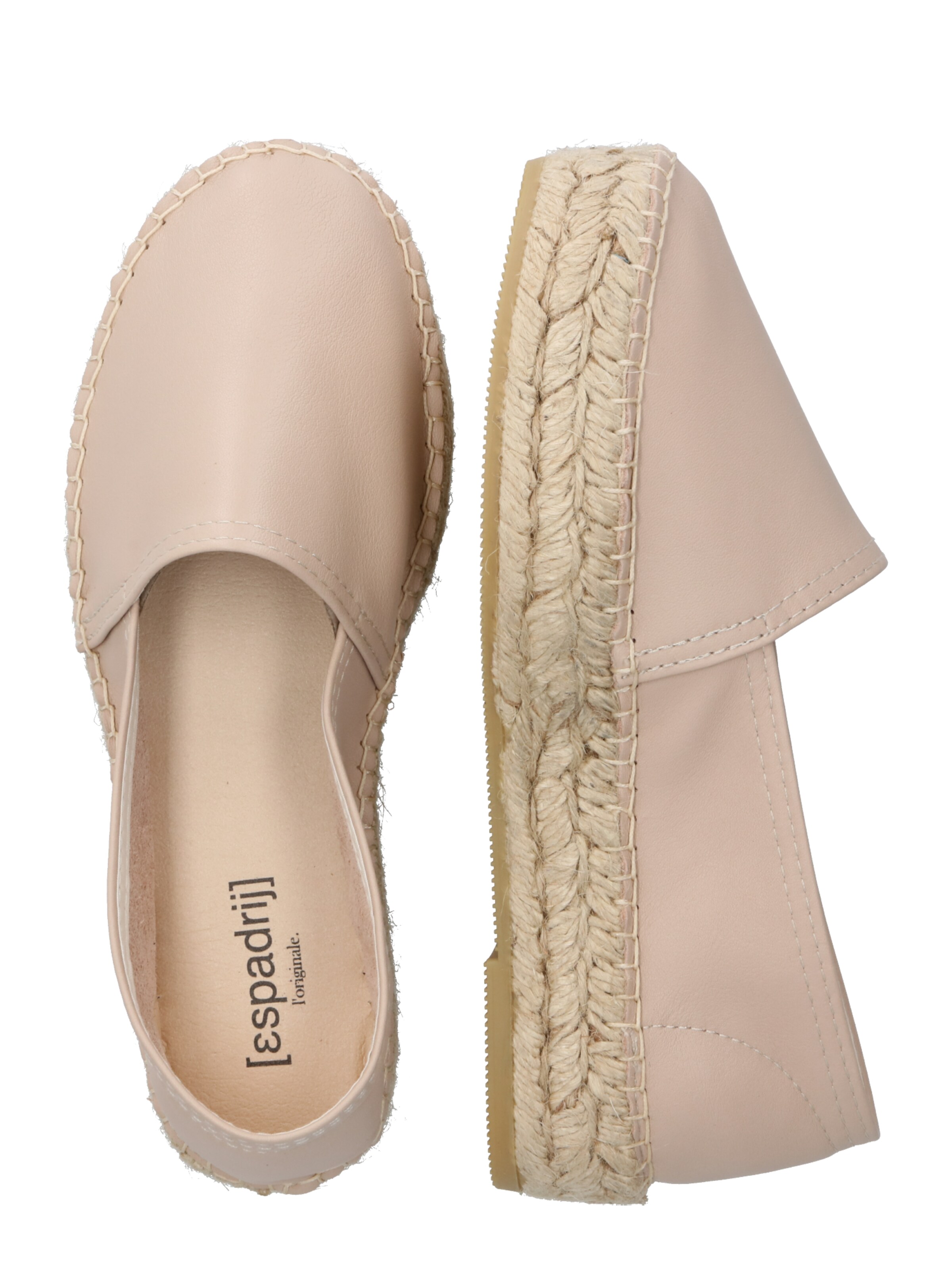 espadrij l´originale Espadrilles in Beige: zijkant