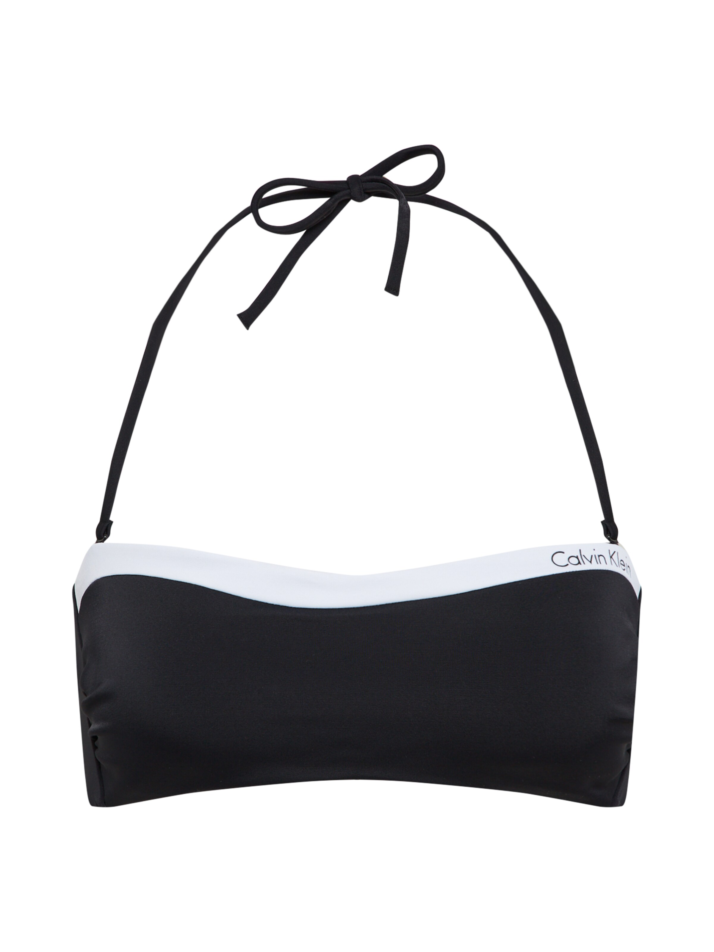 Calvin Klein Swimwear - Bikinitop 'BANDEAU-RP' in de kleur Zwart
