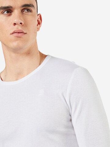 T-Shirt G-Star RAW en blanc