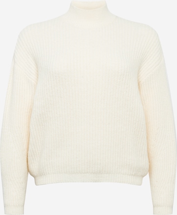 Guido Maria Kretschmer Curvy Sweater 'Lena' in Beige: front