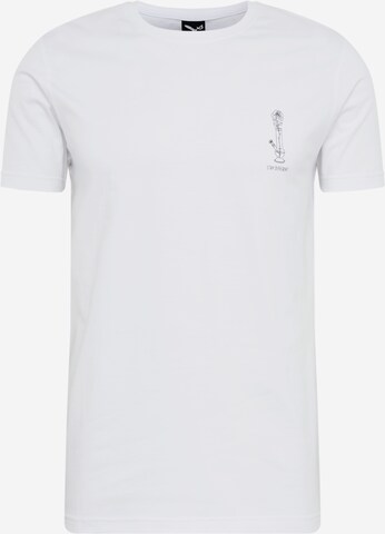 Maglietta ' Rosebong' di Iriedaily in bianco: frontale