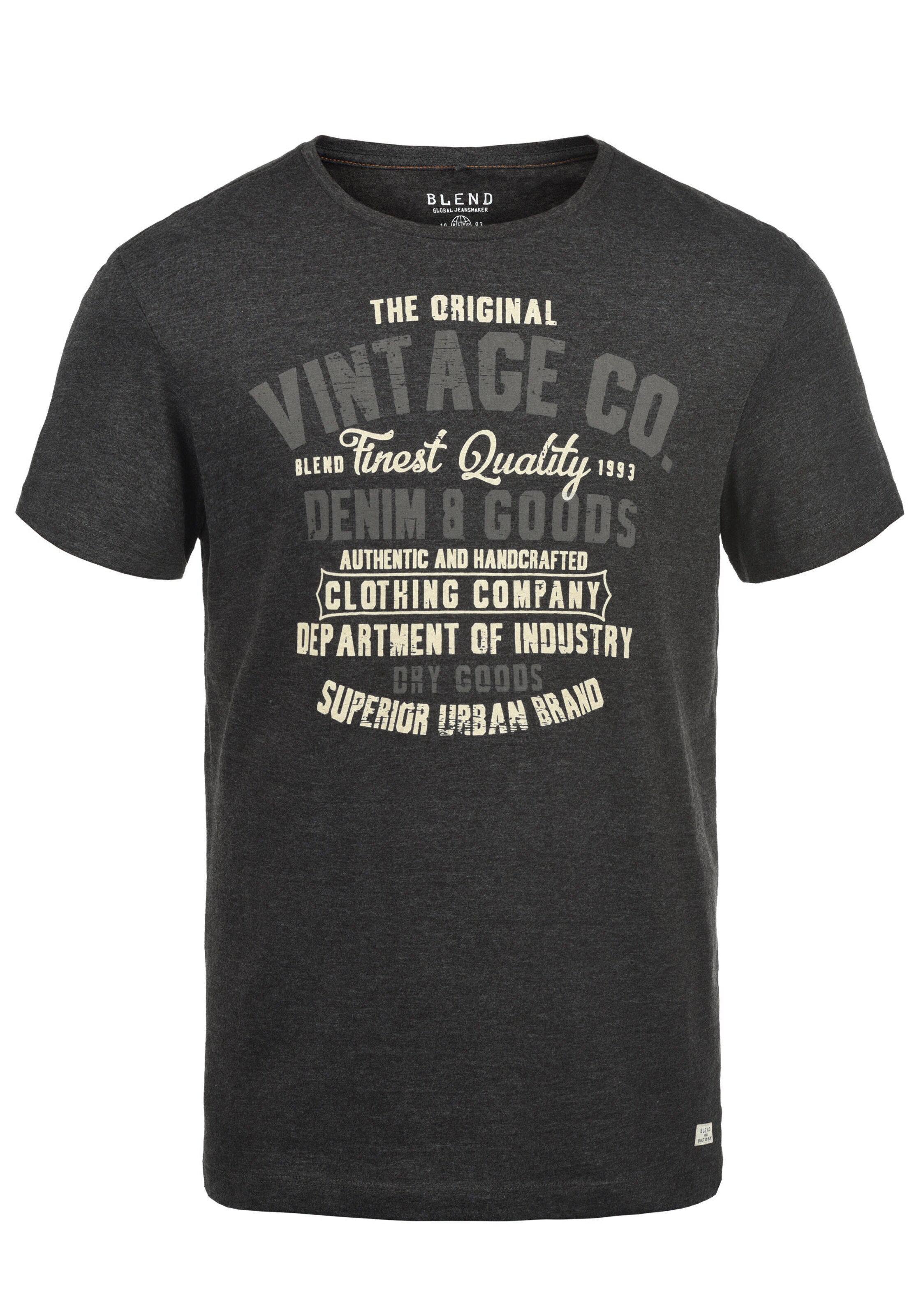 BLEND Shirt 'BHVadim' in Grijs: voorkant