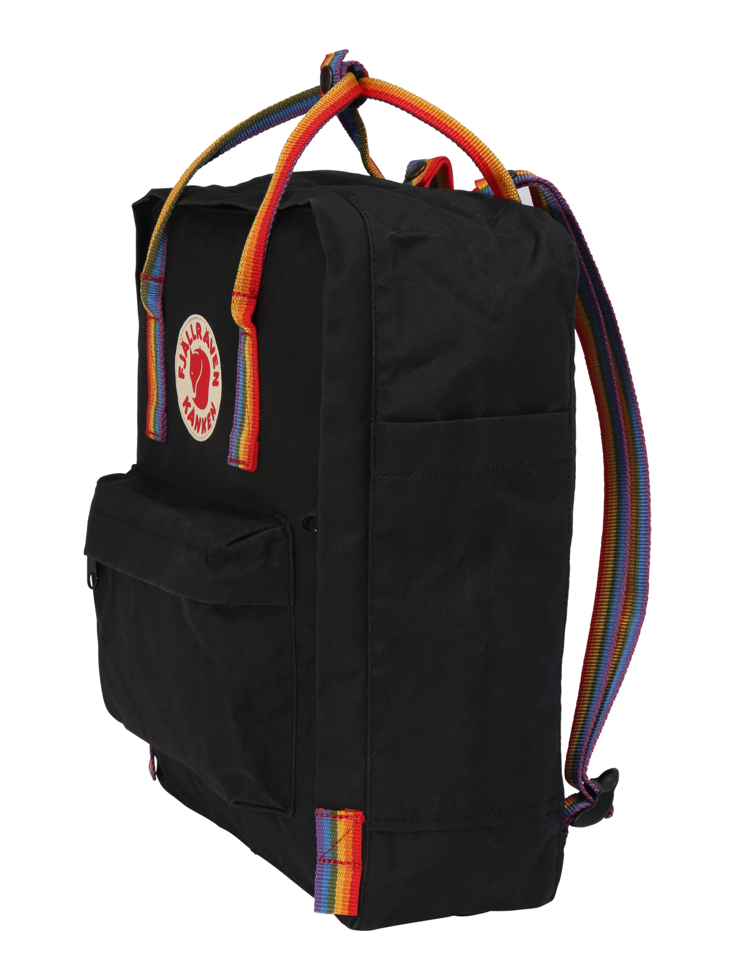 Fjällräven Backpack 'Känken Rainbow' in Black