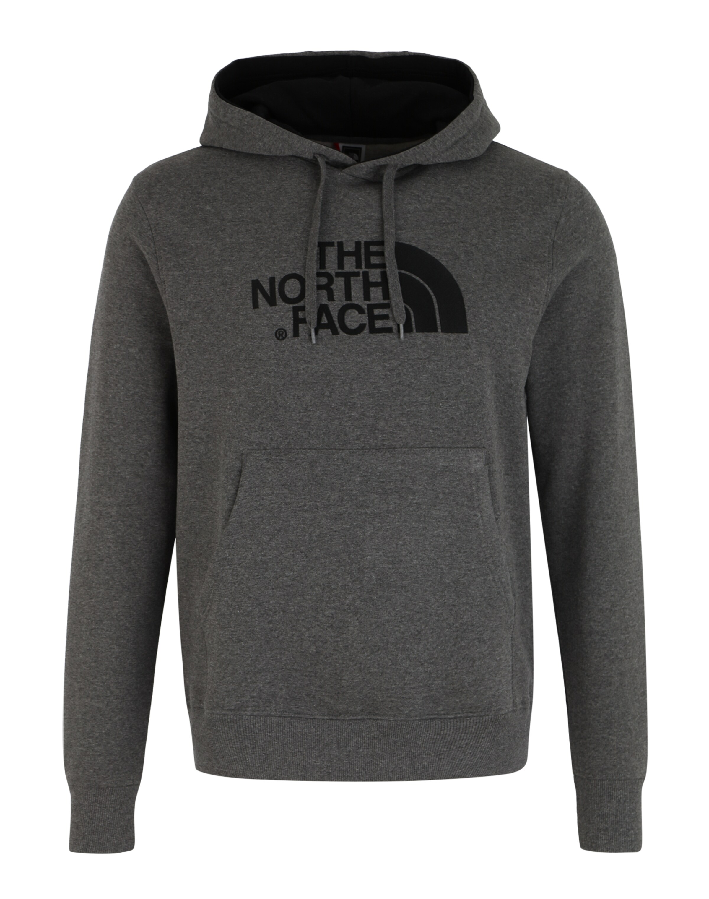 THE NORTH FACE Klasický střih Mikina 'DREW PEAK' – šedá: přední strana