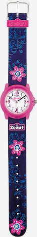 SCOUT Watch in Blue: front