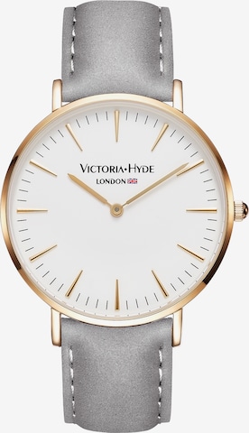 Victoria Hyde Analog Watch in Silver: front