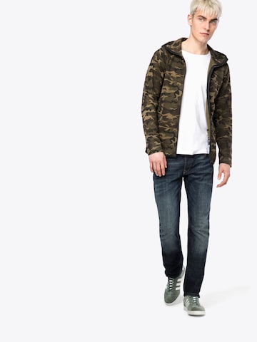 Urban Classics Кофта на молнии в Зеленый