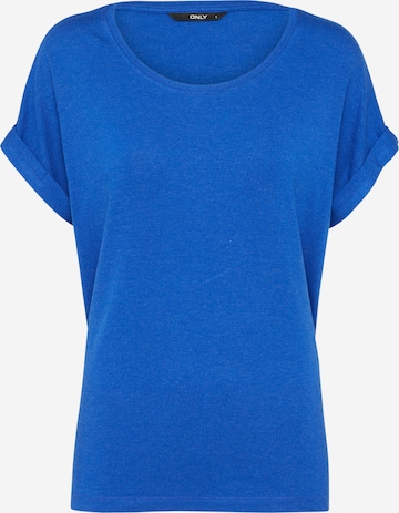 ONLY T-shirt i blå: framsida