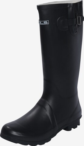 Mols Rubber Boots 'Auckland' in Black: front