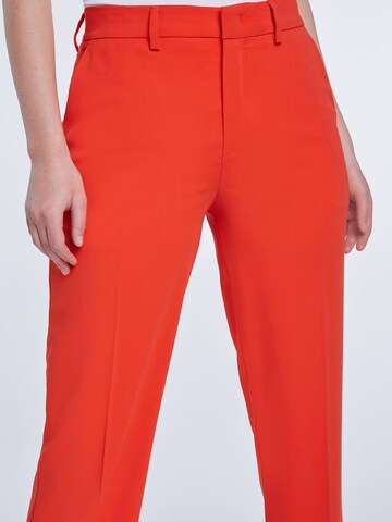 Loosefit Pantalon à plis SET en orange