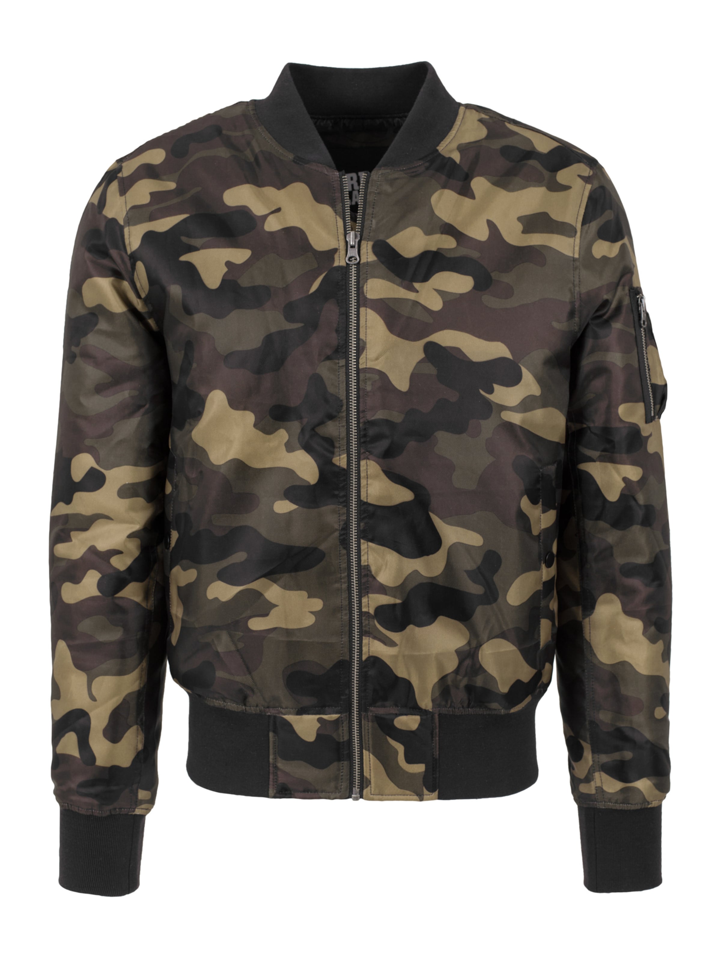 Urban Classics Jacke in Grün: Vorderseite