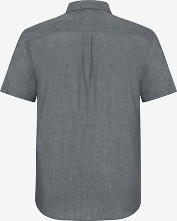 Jan Vanderstorm Comfort fit Button Up Shirt 'Evin' in Grey