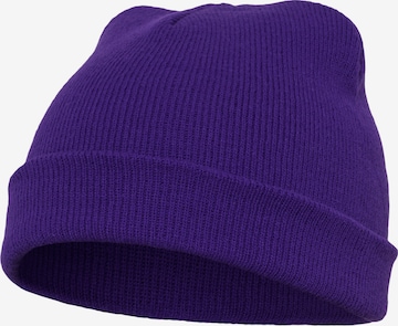 purpurinė Flexfit Megzta kepurė 'Yupoong': priekis