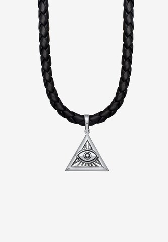 KUZZOI Halskette  'Evil Eye' in Schwarz