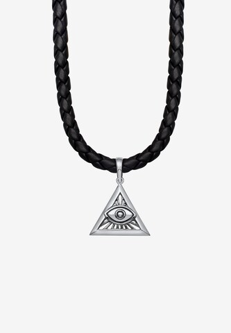 KUZZOI Ketting 'Evil Eye' in Zwart