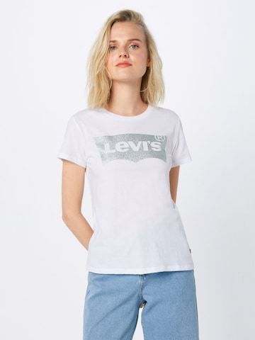 balts LEVI'S ® T-Krekls 'The Perfect Tee': no priekšpuses